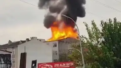 Şehrin Gözünde Korkutan Yangın!